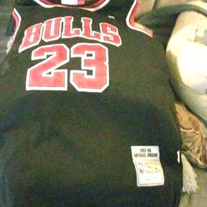 A authentic Michael Jordan jersey